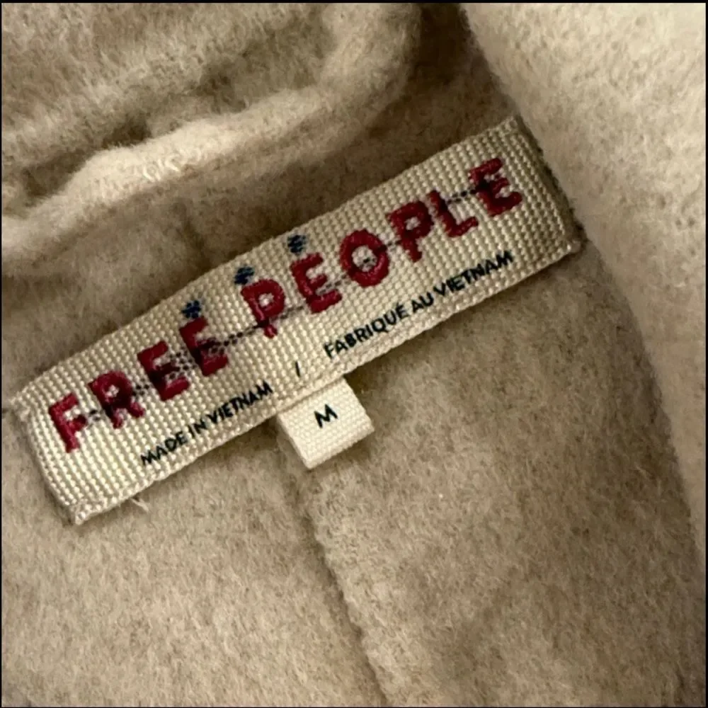New Free People Adore You Wool Coat Size M